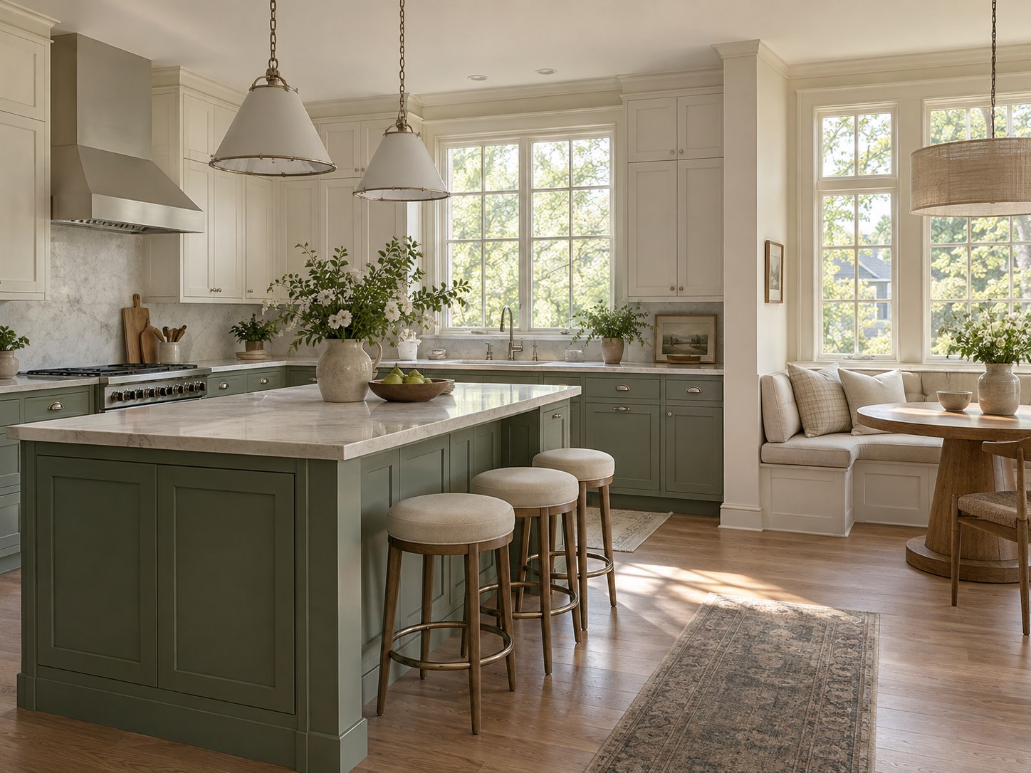 Sage Kitchen & Breakfast Nook
