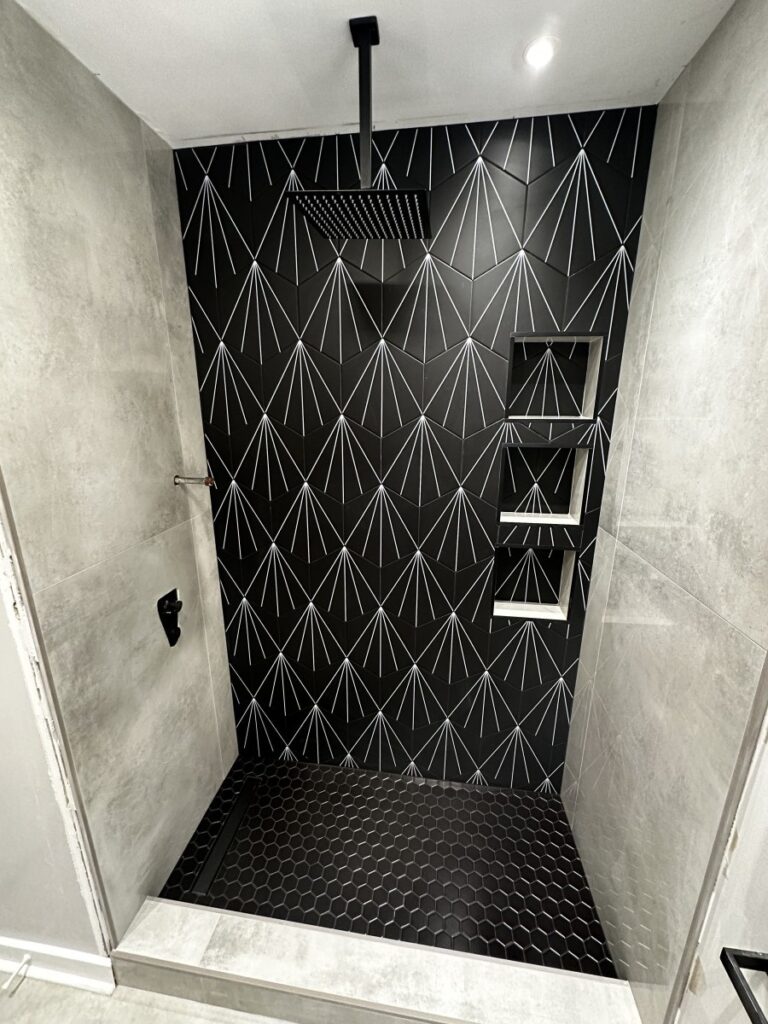 Bathroom Tile Installation in Elmwood Park, IL by ADS Building & Remodeling