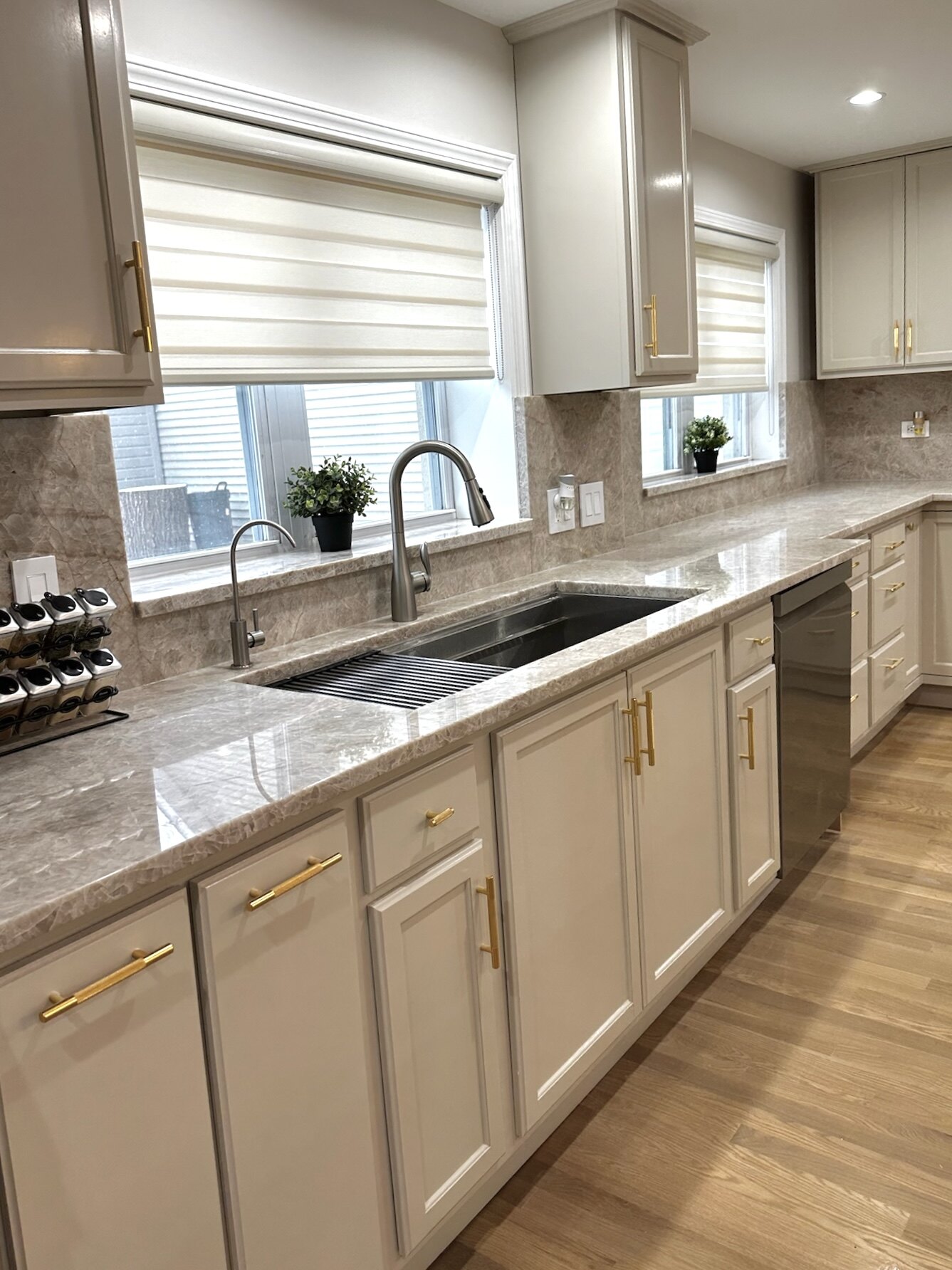 Modern Elegance; Open Concept Kitchen Remodel in Lombard, IL by ADS Building and Remodeling Inc project photo 5