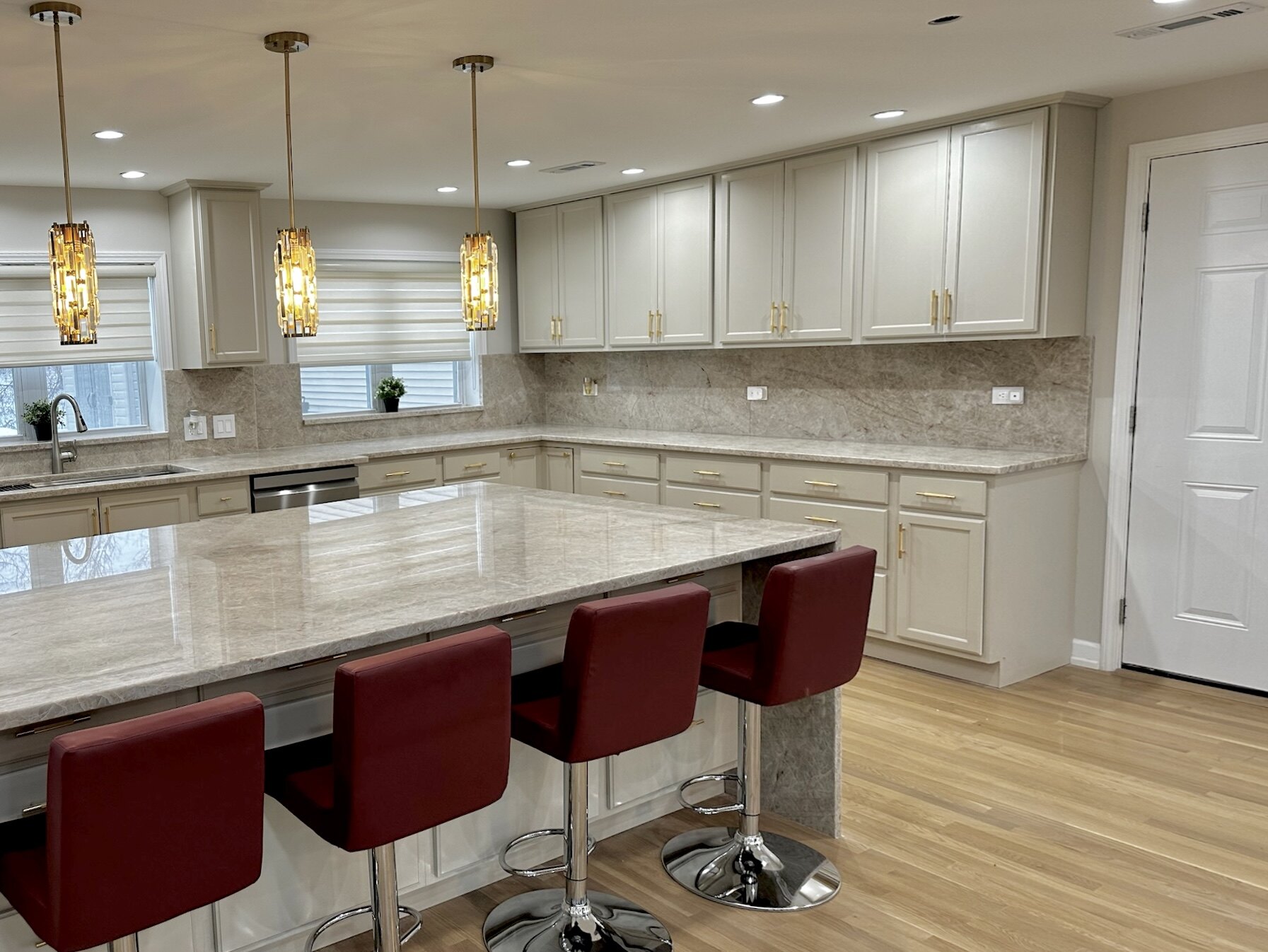 Modern Elegance; Open Concept Kitchen Remodel in Lombard, IL by ADS Building and Remodeling Inc project photo 8