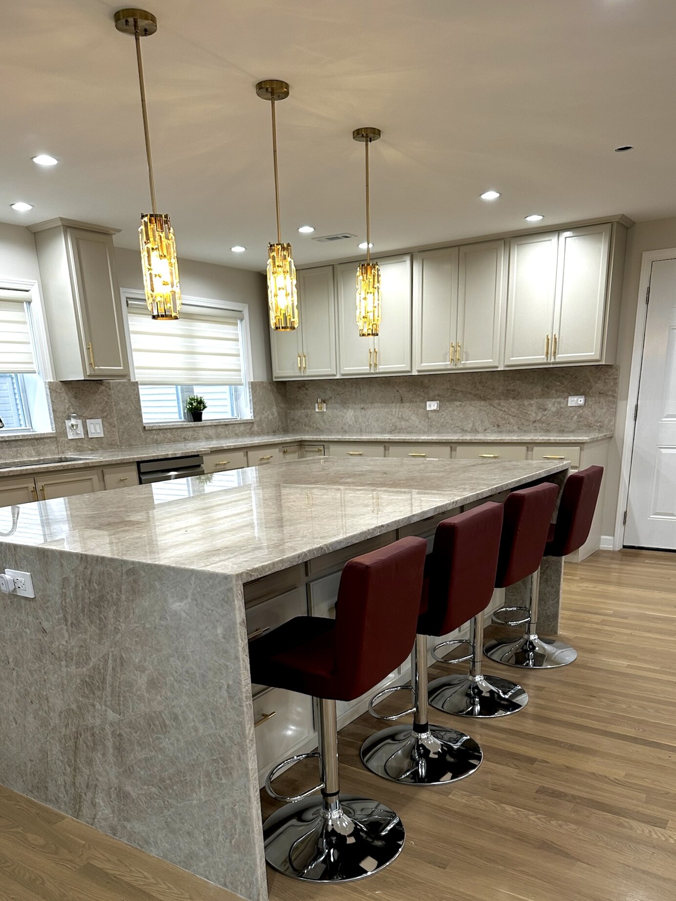 Modern Elegance; Open Concept Kitchen Remodel in Lombard, IL by ADS Building and Remodeling Inc project photo 9