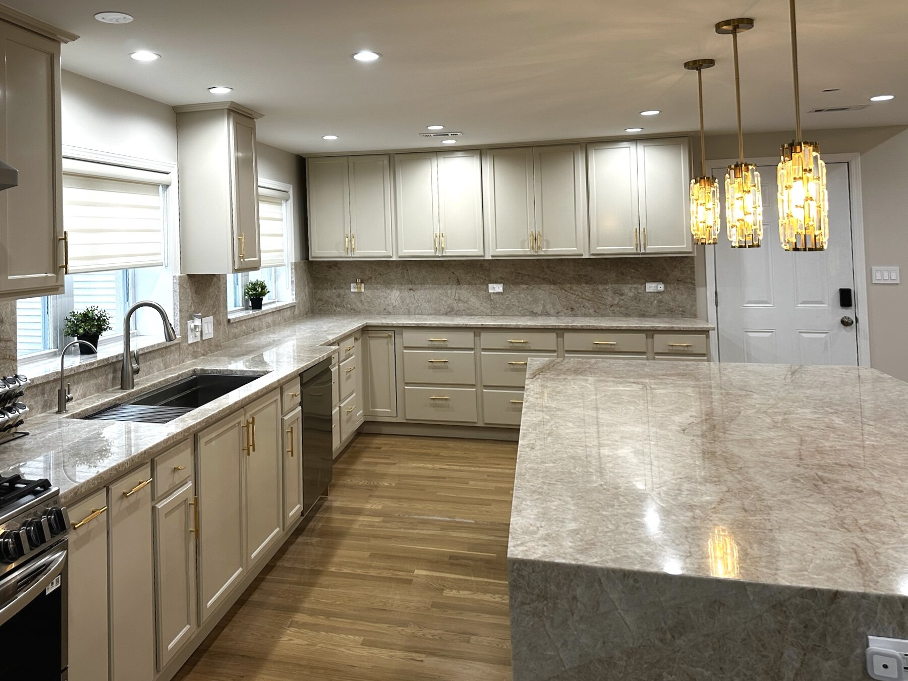 Modern Elegance; Open Concept Kitchen Remodel in Lombard, IL by ADS Building and Remodeling Inc project photo 11
