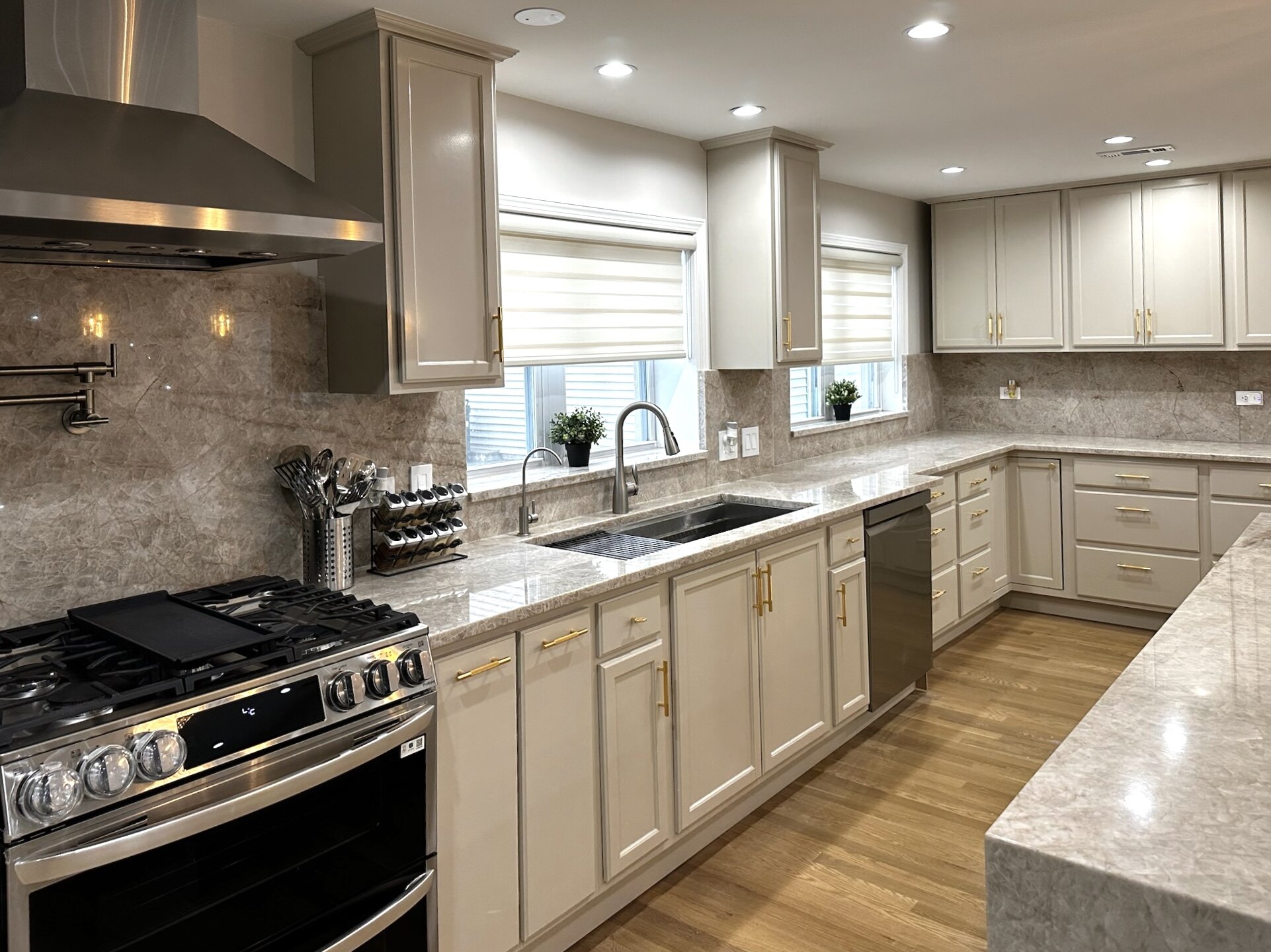 Modern Elegance; Open Concept Kitchen Remodel in Lombard, IL by ADS Building and Remodeling Inc project photo 12