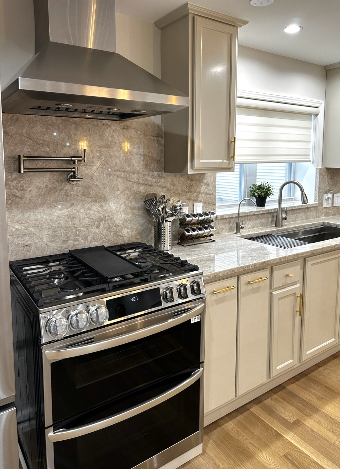 Modern Elegance; Open Concept Kitchen Remodel in Lombard, IL by ADS Building and Remodeling Inc project photo 3