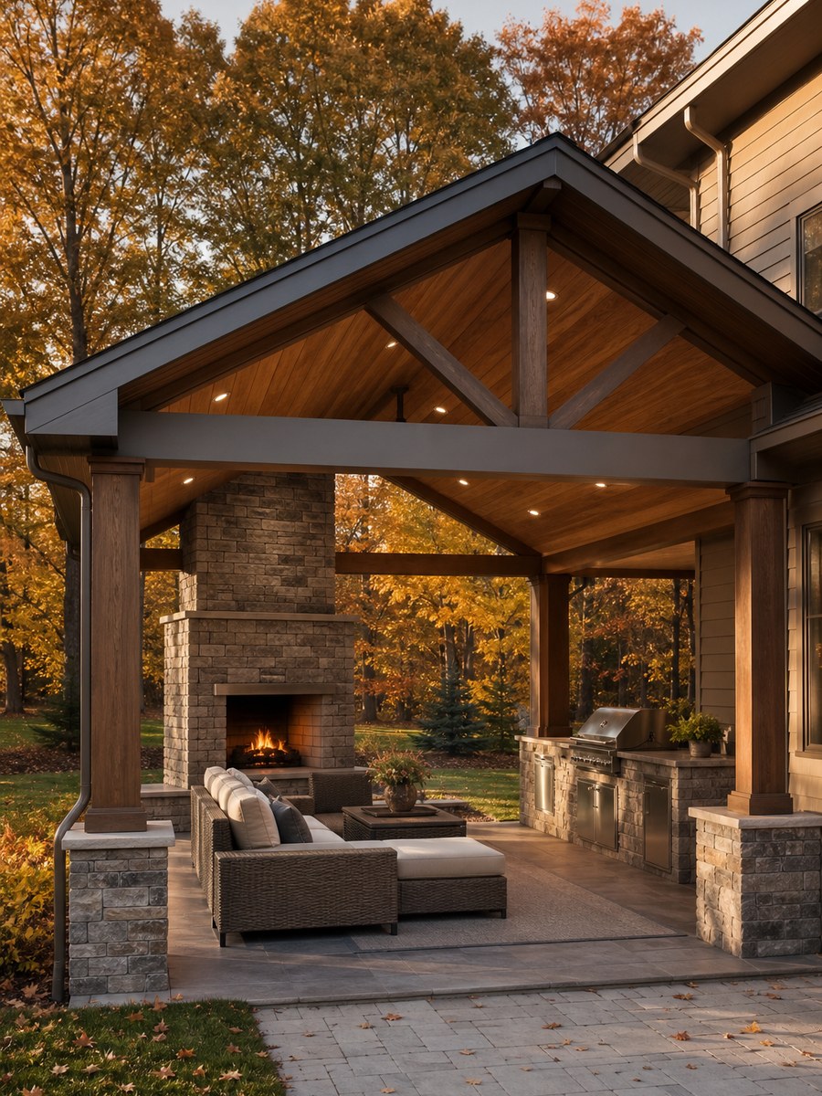 Covered Outdoor Living That Works in Chicagoland