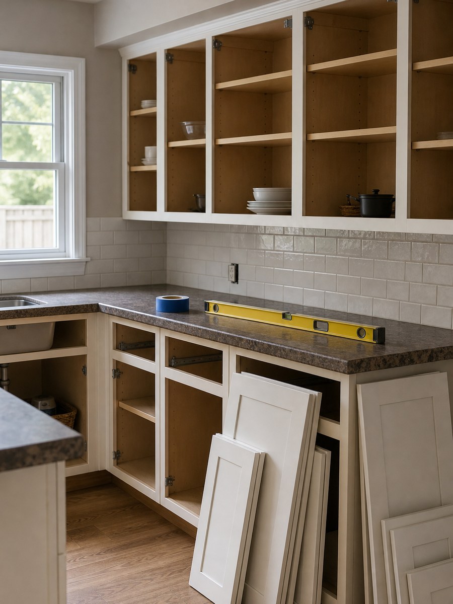 Cabinet Refacing vs Replacement: The Actual Math