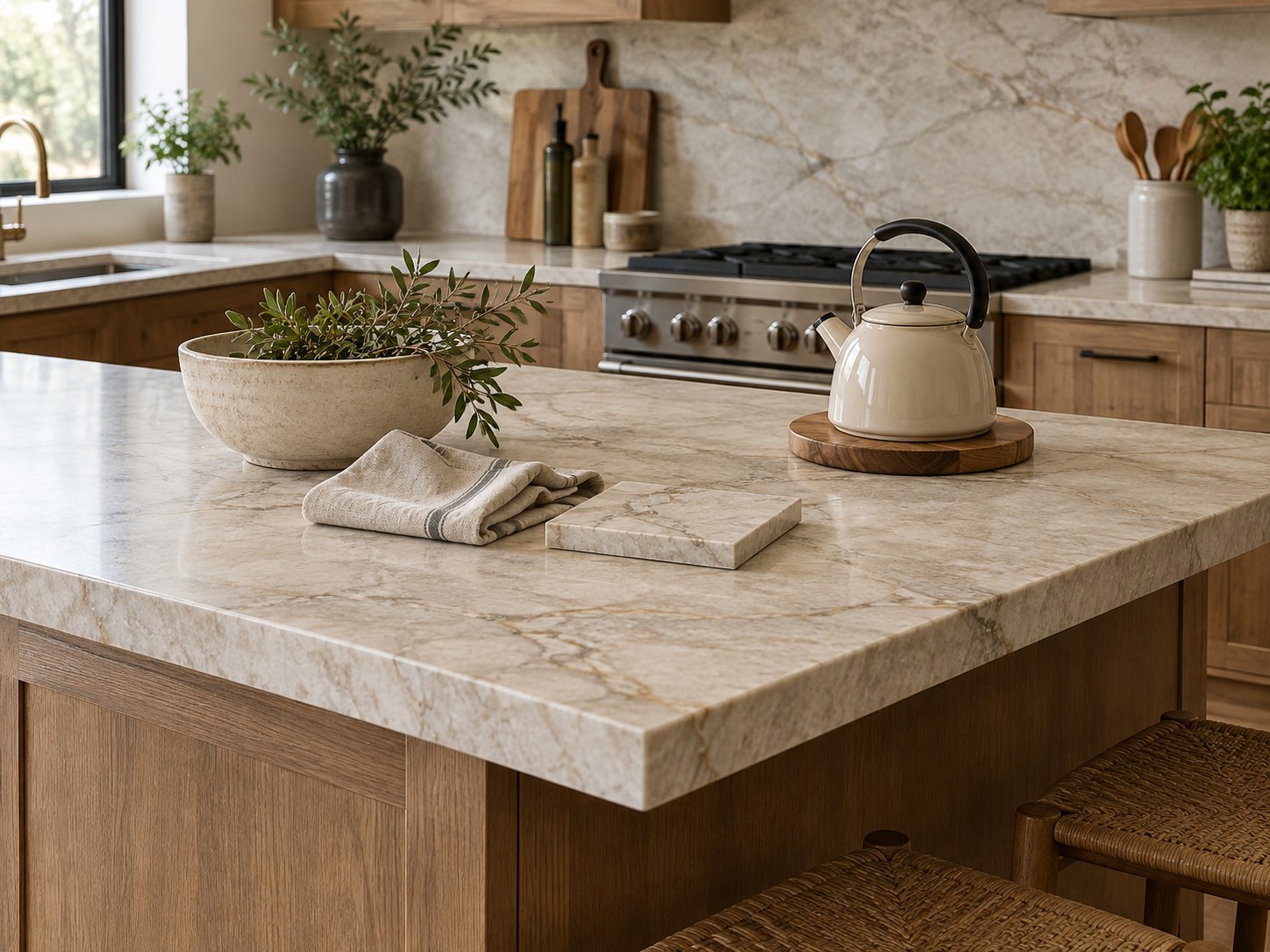 Quartz or Quartzite? Choose a Countertop by the Care You Want