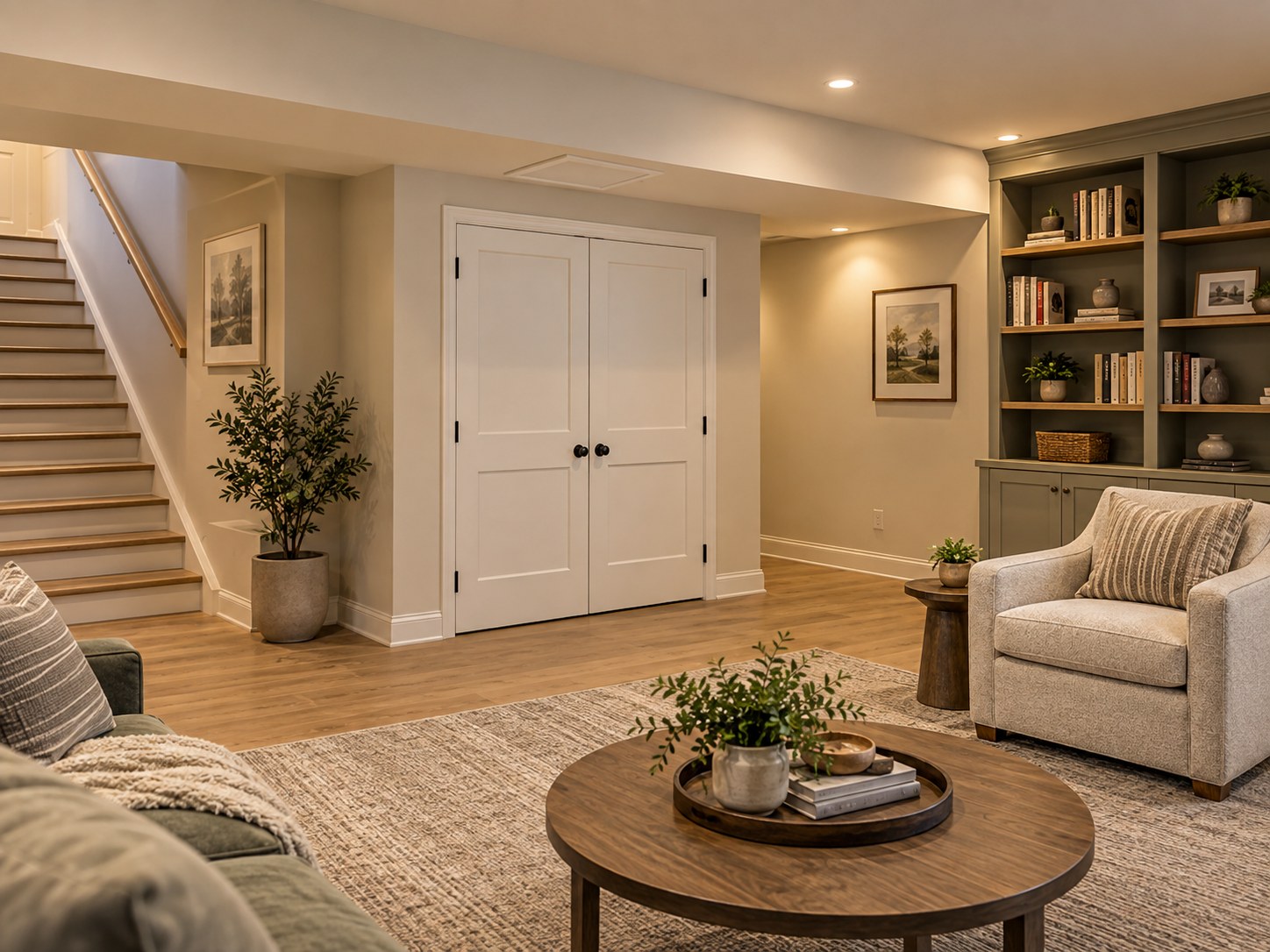 Finishing a Basement Without Hiding the Things You Need to Reach