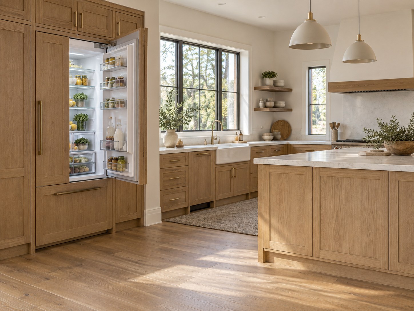 Will the Refrigerator Actually Open? Appliance Clearances Before Cabinets