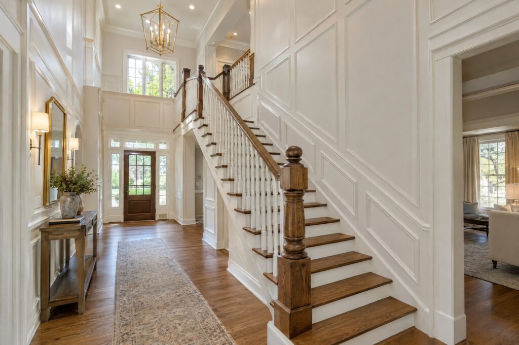 Hallway & Staircase project by ADS Building & Remodeling, Chicagoland