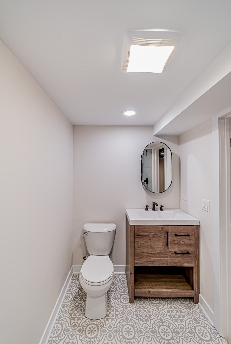 Complete Bathroom Renovation: Master Bath and Powder Room